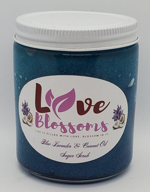 Blue Lavender & Coconut Scrub image 0