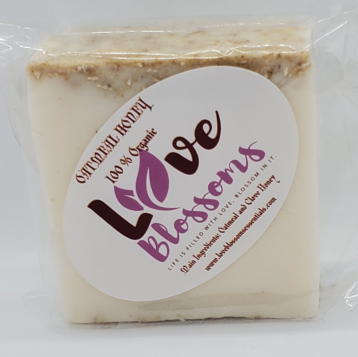 Oatmeal & Honey Bar Soap image 0