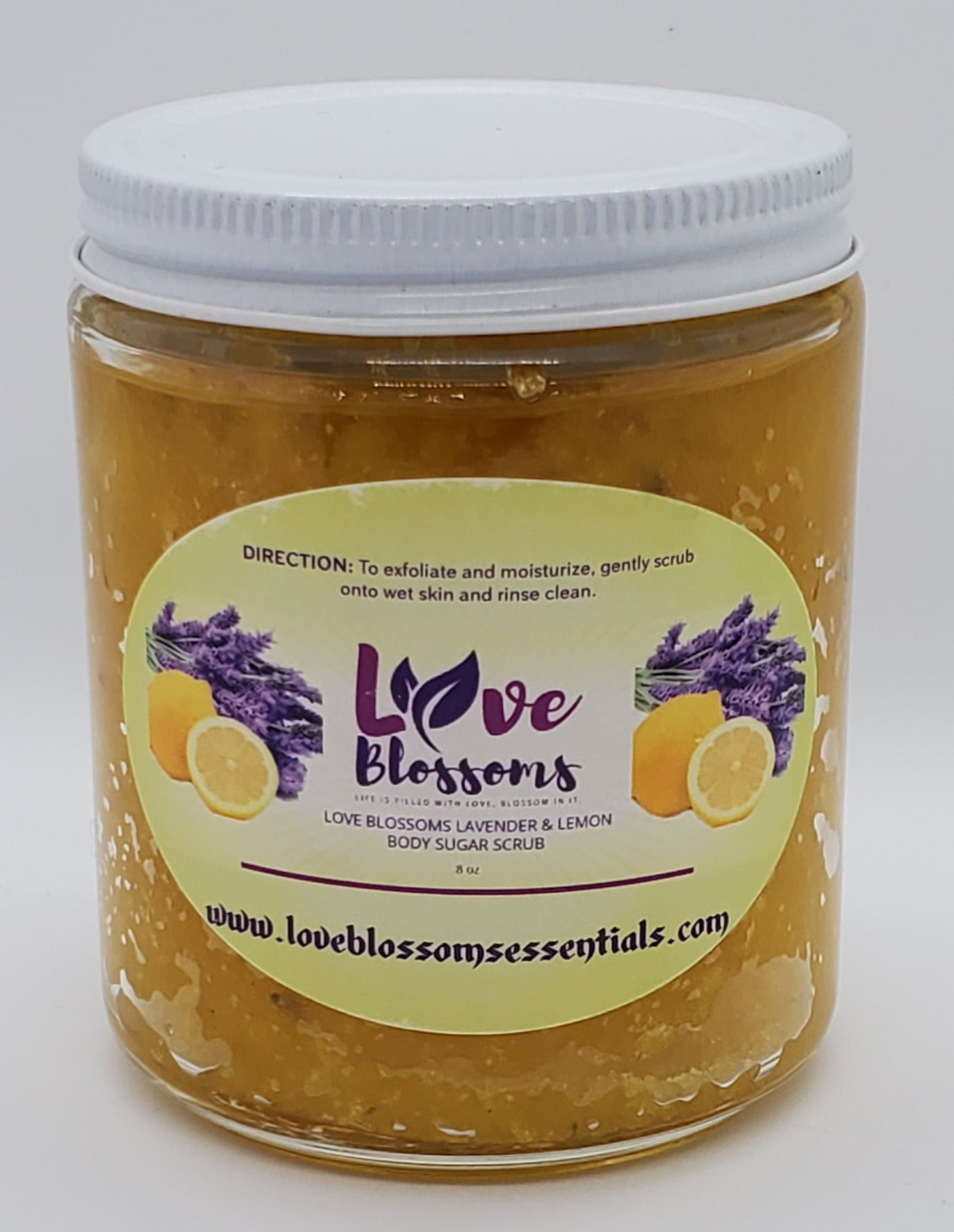 Lavender & Lemon Scrub image 0