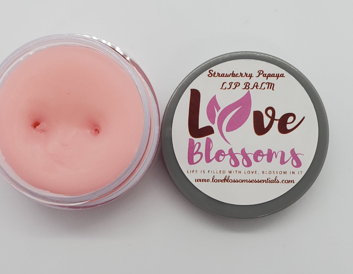 Strawberry & Papaya Lip Balm image 0