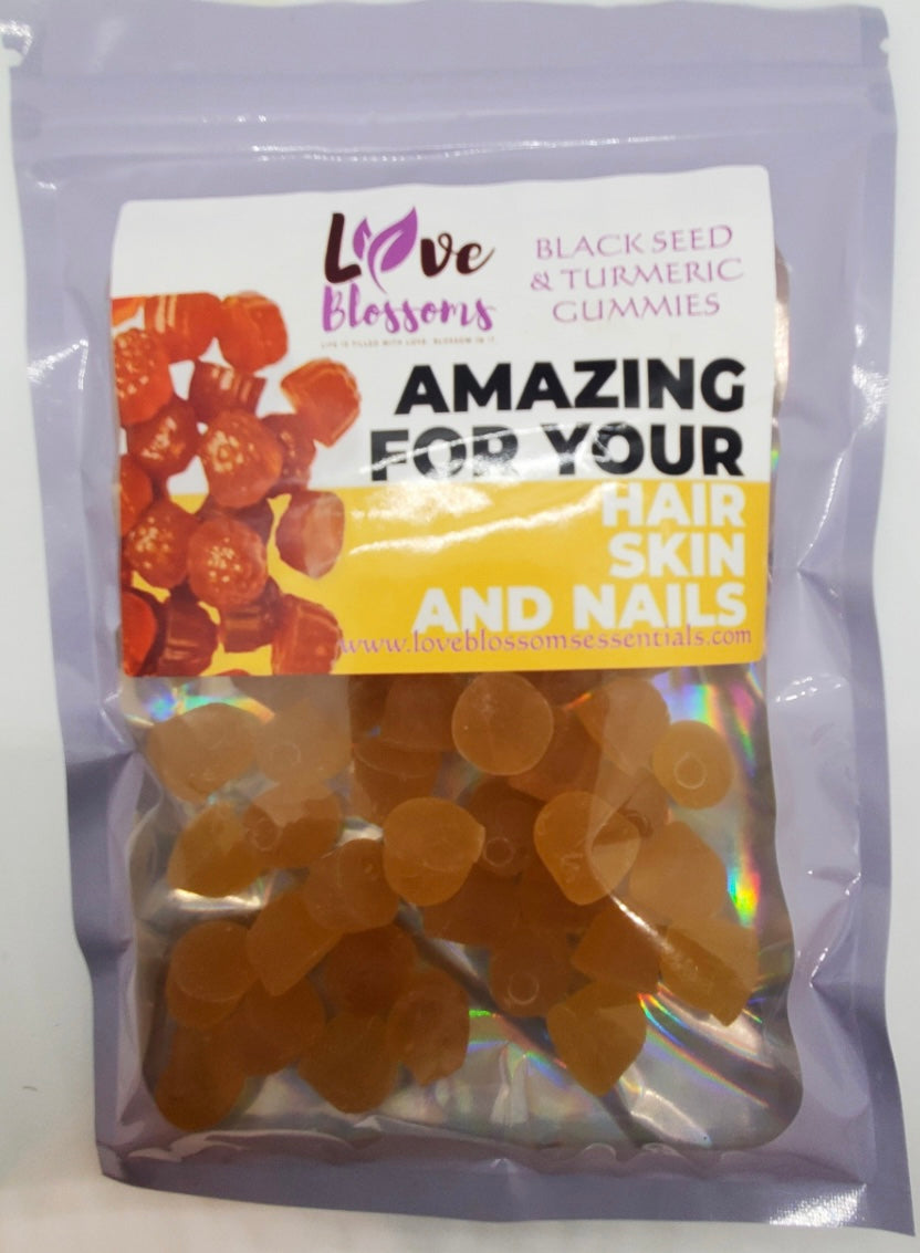 Black Seed & Turmeric Hair, Skin and Nail Gummies image 0