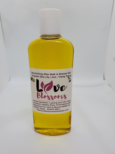 Sea Lily, Lime, and Magnesium Body Oil image 0