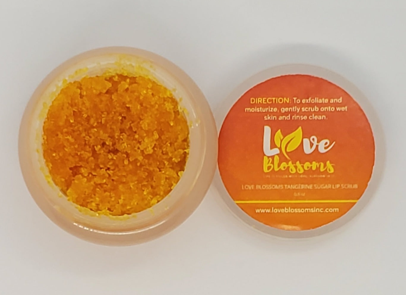Tangerine Lip Scrub image 0