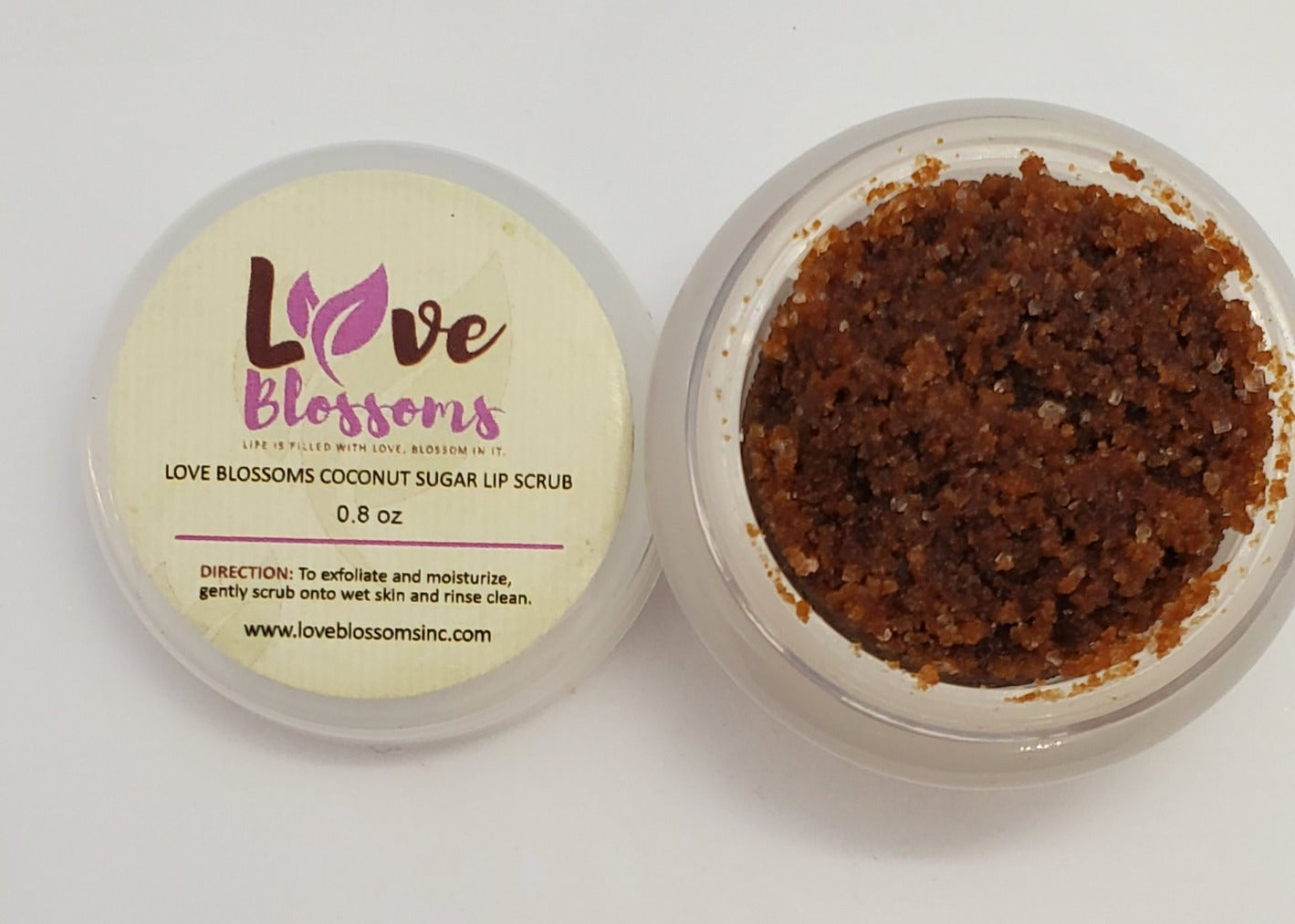 Coconut & Chocolate Lip Scrub image 0
